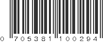 UPC 705381100294