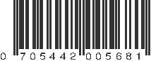 UPC 705442005681