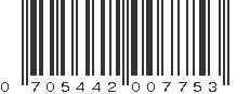 UPC 705442007753