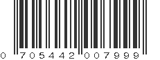 UPC 705442007999