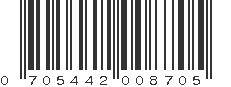 UPC 705442008705