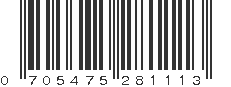 UPC 705475281113