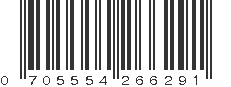 UPC 705554266291