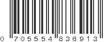 UPC 705554836913