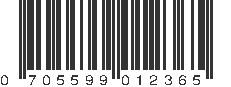 UPC 705599012365