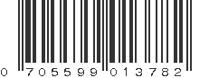 UPC 705599013782