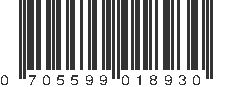 UPC 705599018930