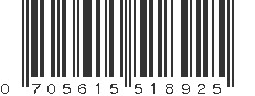 UPC 705615518925