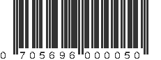 UPC 705696000050