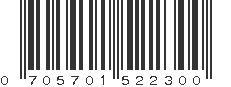 UPC 705701522300