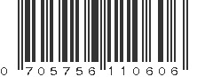 UPC 705756110606