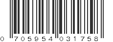 UPC 705954031758