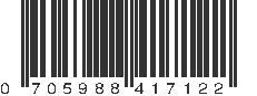 UPC 705988417122