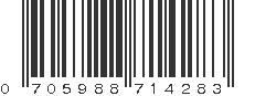 UPC 705988714283