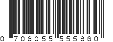 UPC 706055555860