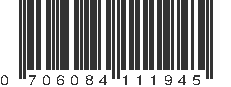 UPC 706084111945