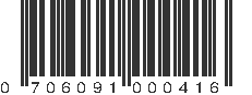 UPC 706091000416