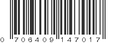 UPC 706409147017