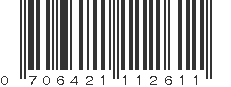 UPC 706421112611