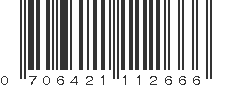 UPC 706421112666