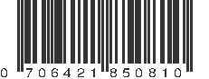 UPC 706421850810