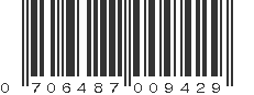 UPC 706487009429