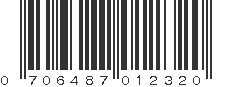 UPC 706487012320