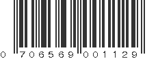 UPC 706569001129