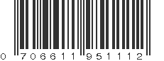 UPC 706611951112