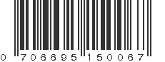 UPC 706695150067