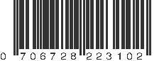 UPC 706728223102