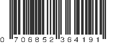 UPC 706852364191