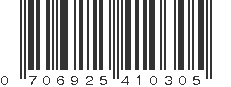 UPC 706925410305