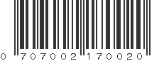 UPC 707002170020