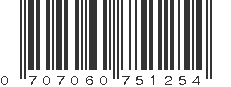 UPC 707060751254