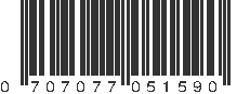 UPC 707077051590