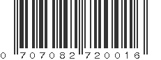 UPC 707082720016