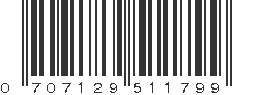 UPC 707129511799