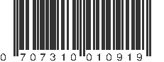 UPC 707310010919