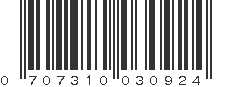 UPC 707310030924