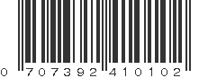 UPC 707392410102