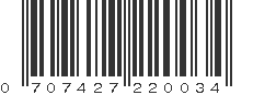 UPC 707427220034