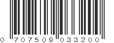 UPC 707509033200