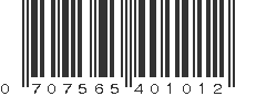 UPC 707565401012