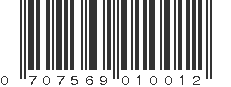 UPC 707569010012