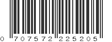 UPC 707572225205