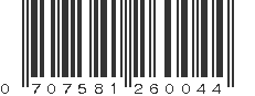 UPC 707581260044