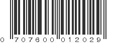 UPC 707600012029