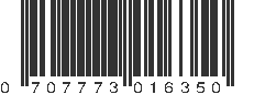 UPC 707773016350