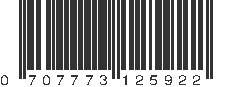 UPC 707773125922